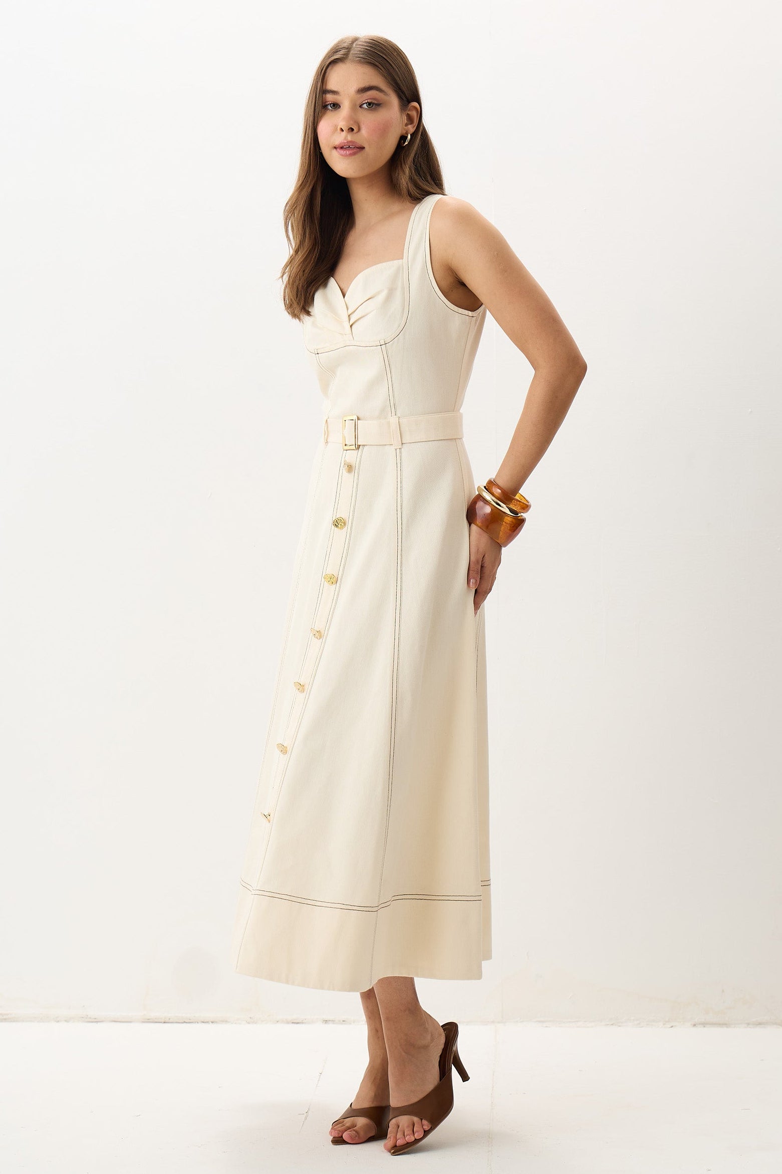 The Ivory Corset Dress
