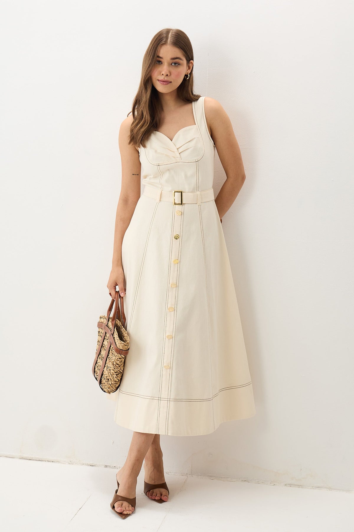 The Ivory Corset Dress