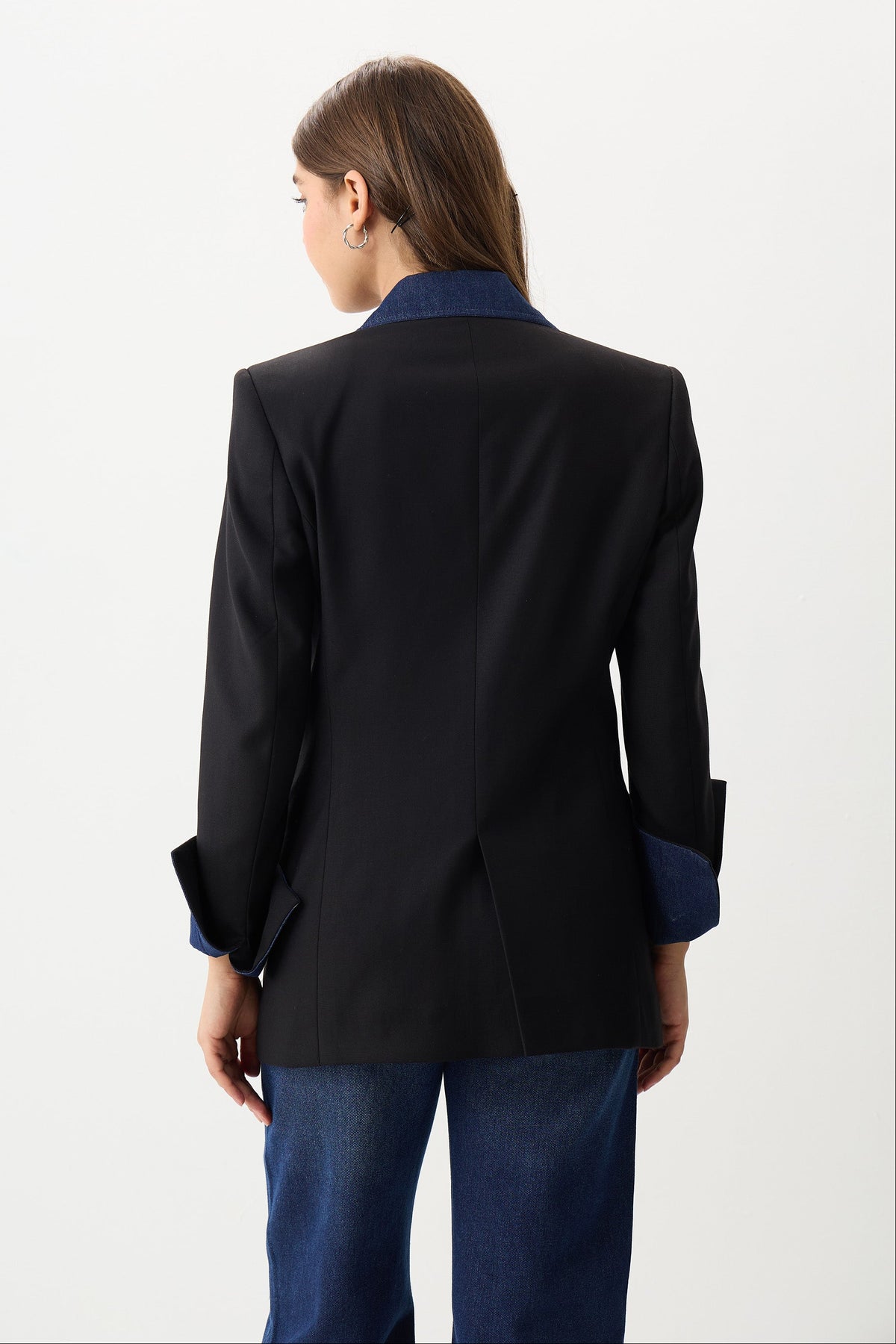 The Midnight Denim Blazer