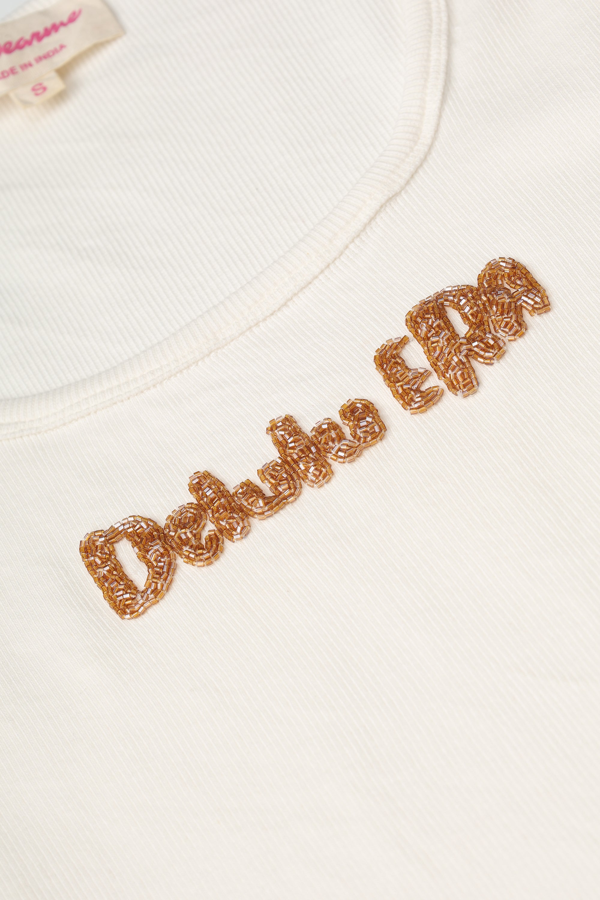 Delulu Era Beaded Tank Top