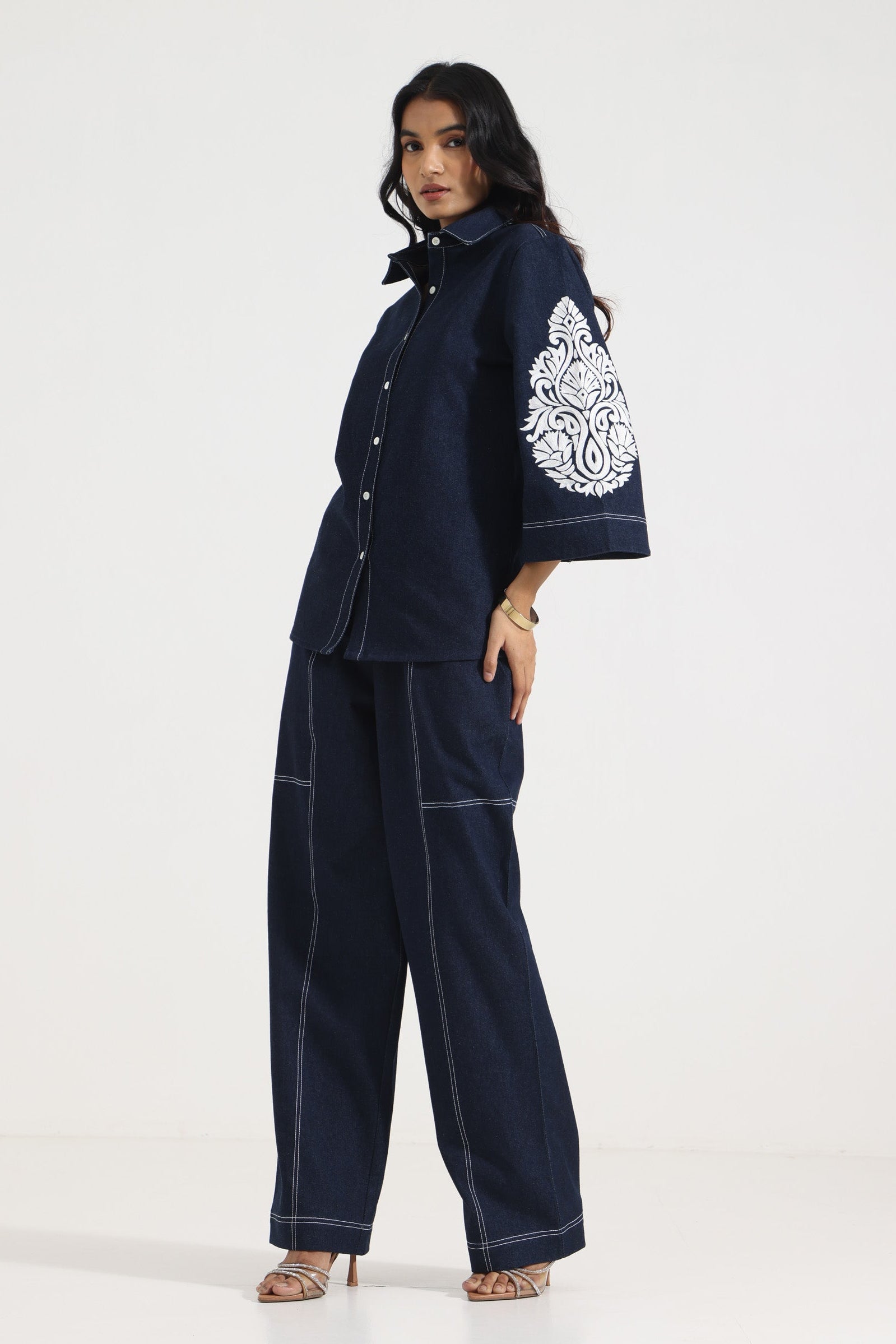 Denim Chronicle Co-ord