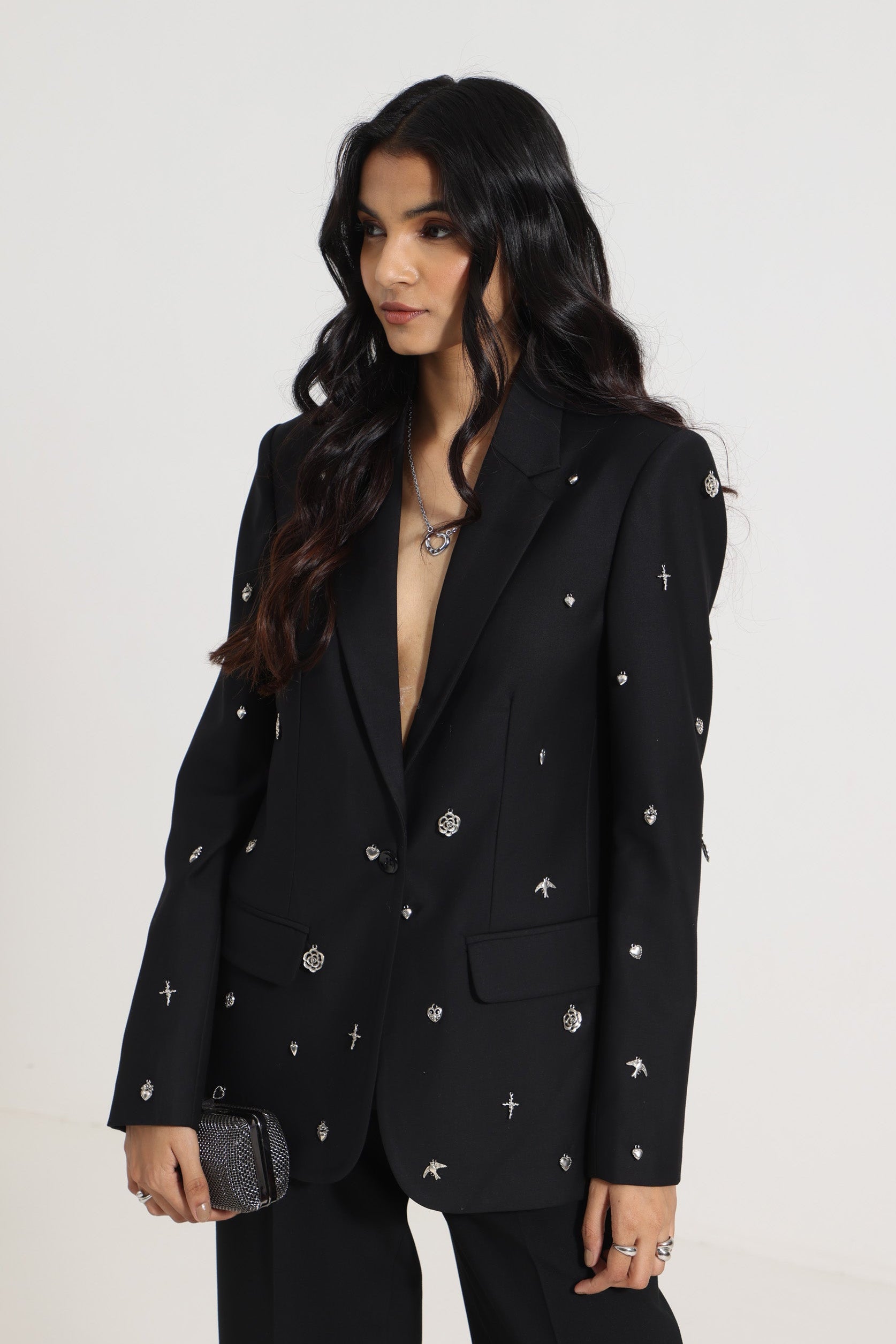 Midnight Charm Blazer