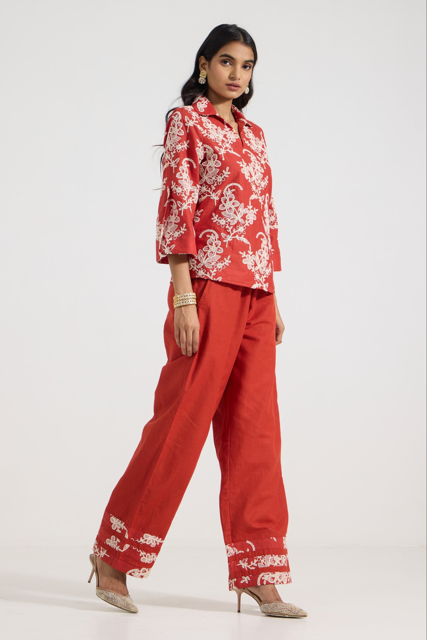 Ishq Embroidered Set