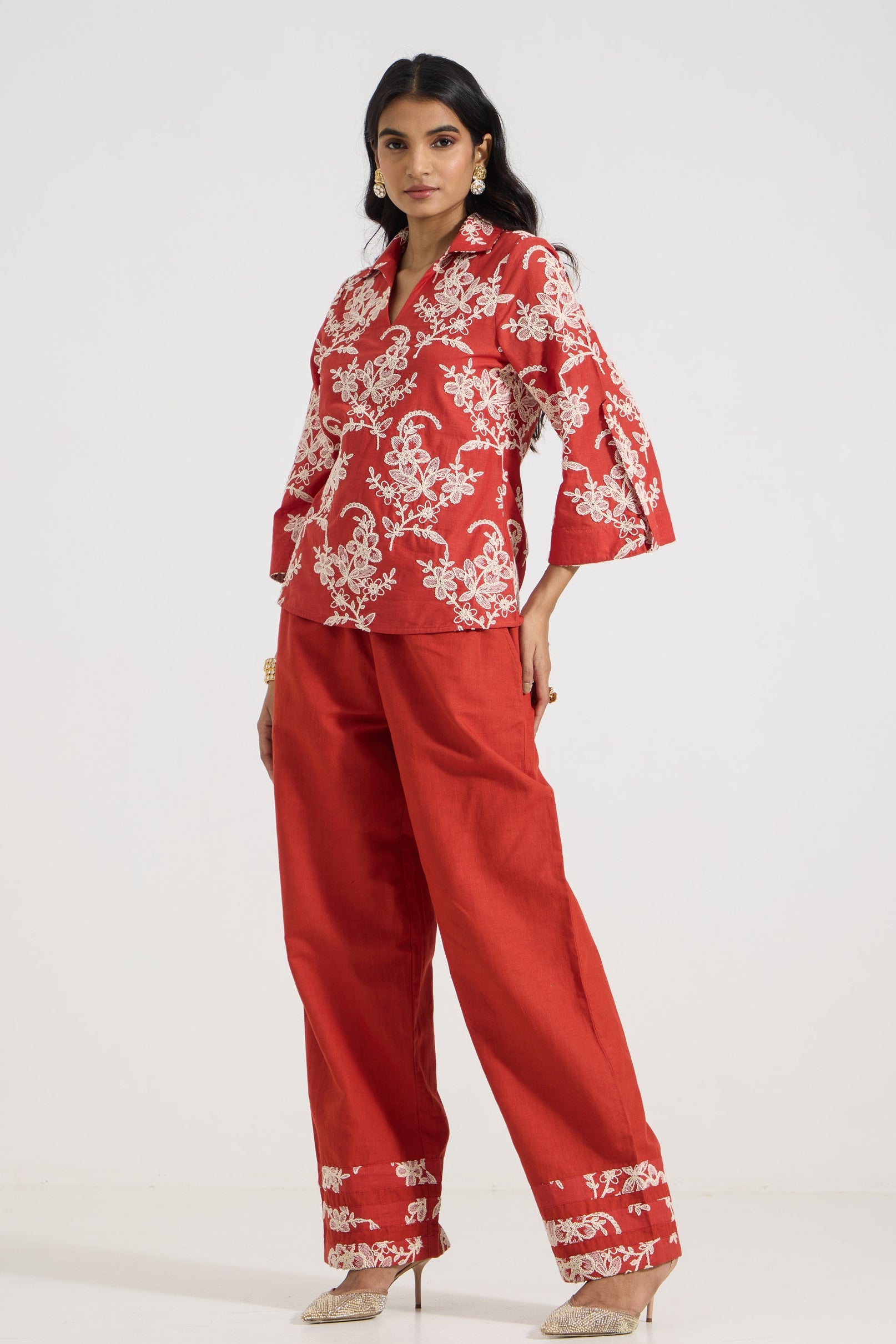 Ishq Embroidered Set