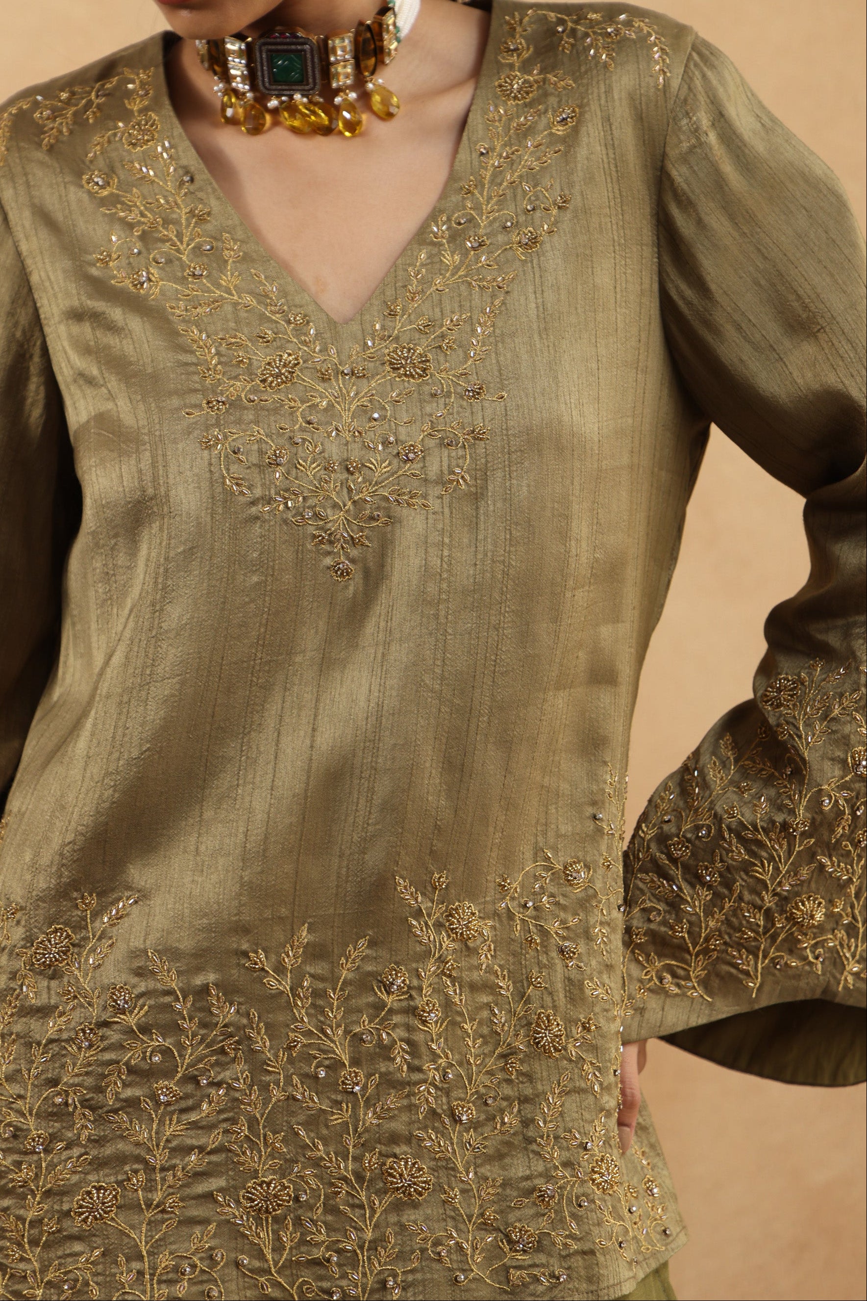 Husn-e-Gulzaar Kurta Sharara