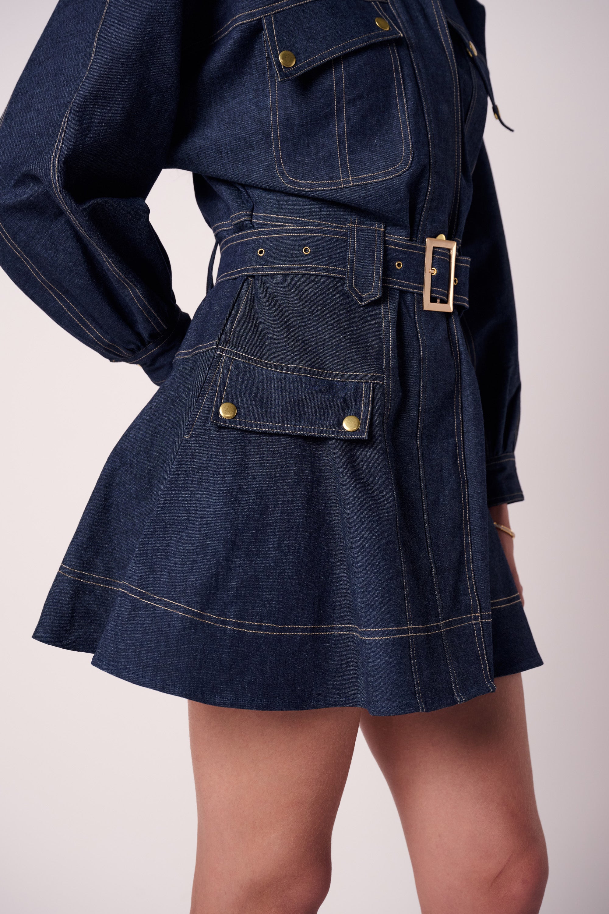 Auric Denim Dress