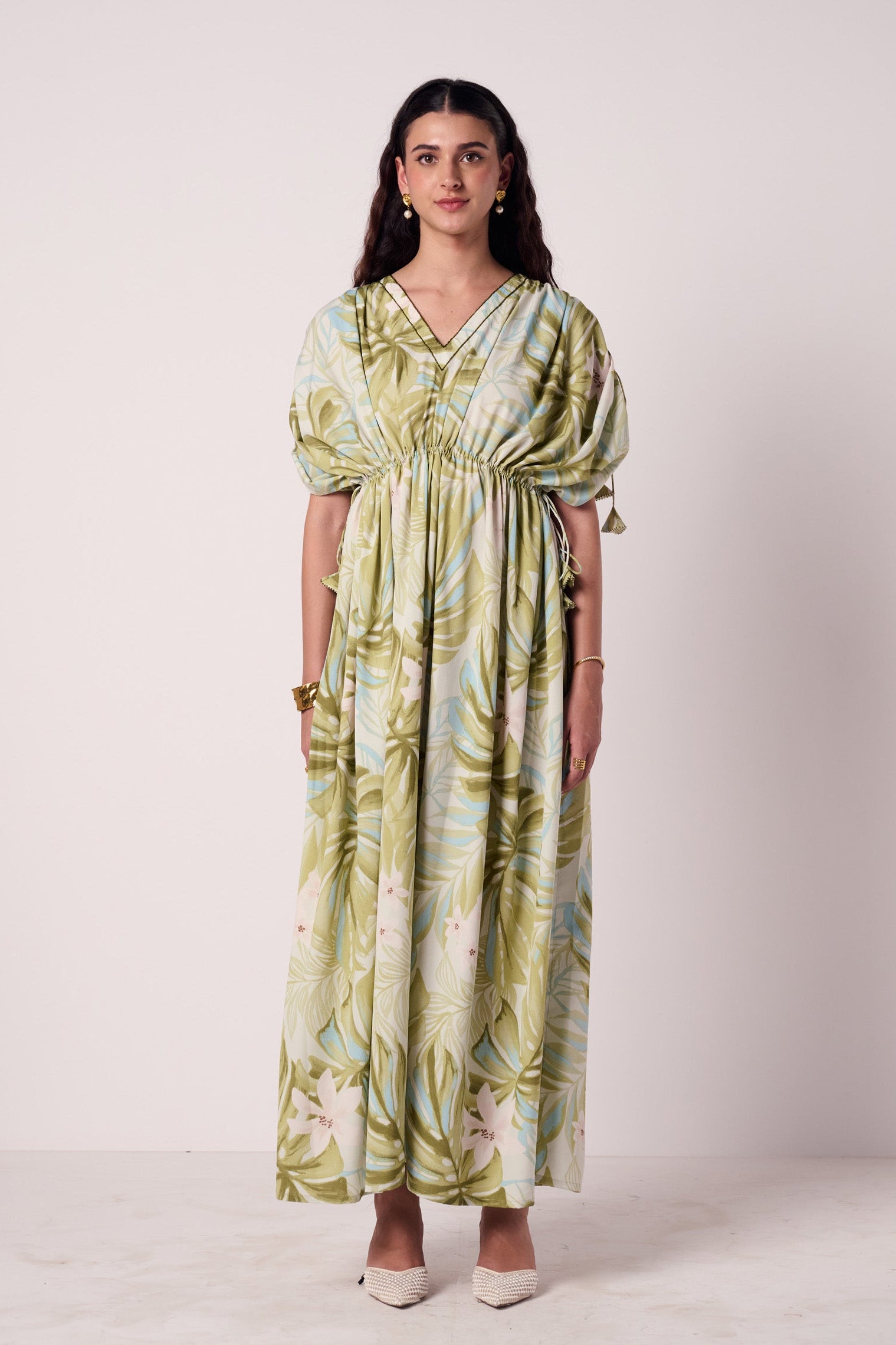 Zaria Handcrafted Kaftan Dress