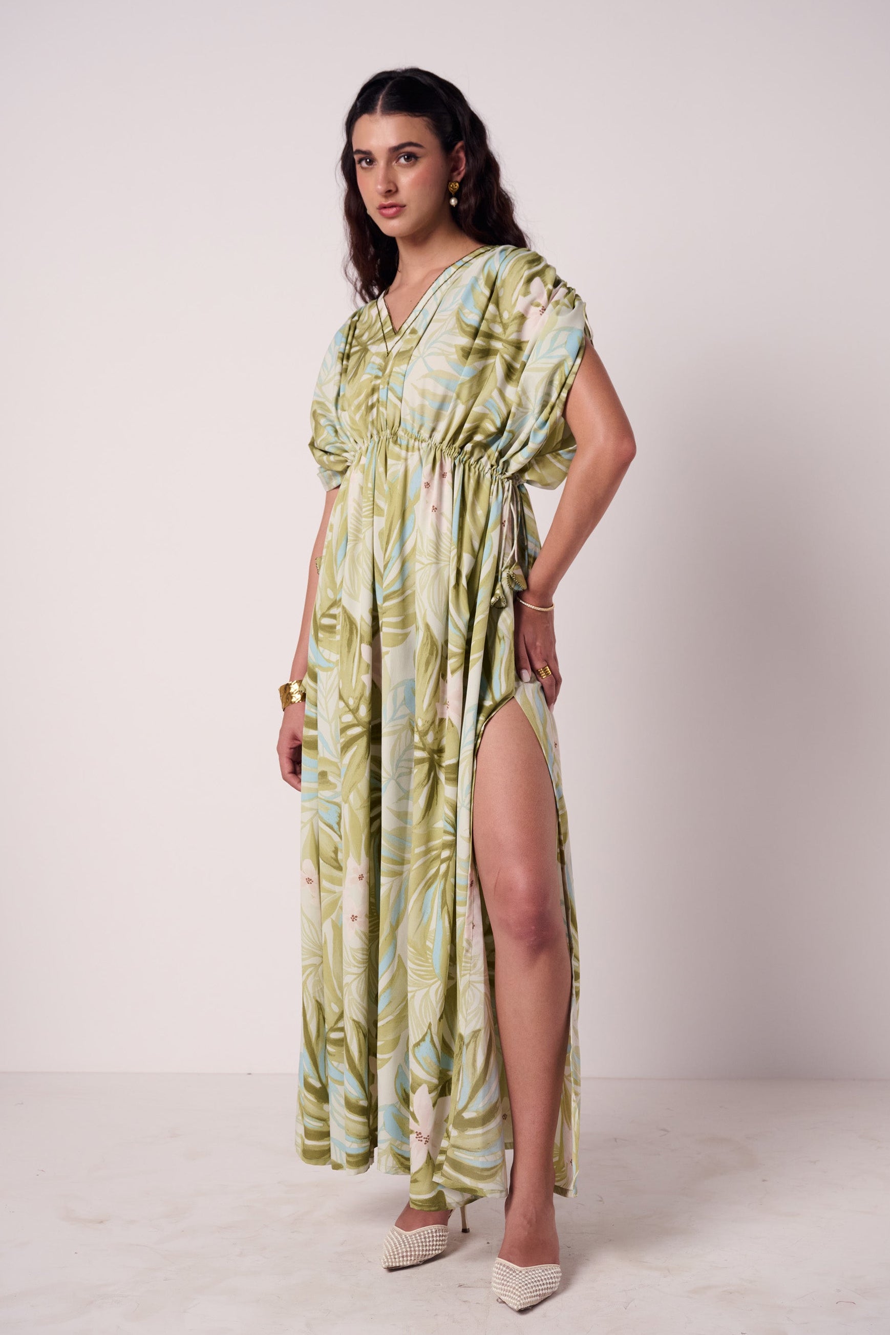 Zaria Handcrafted Kaftan Dress