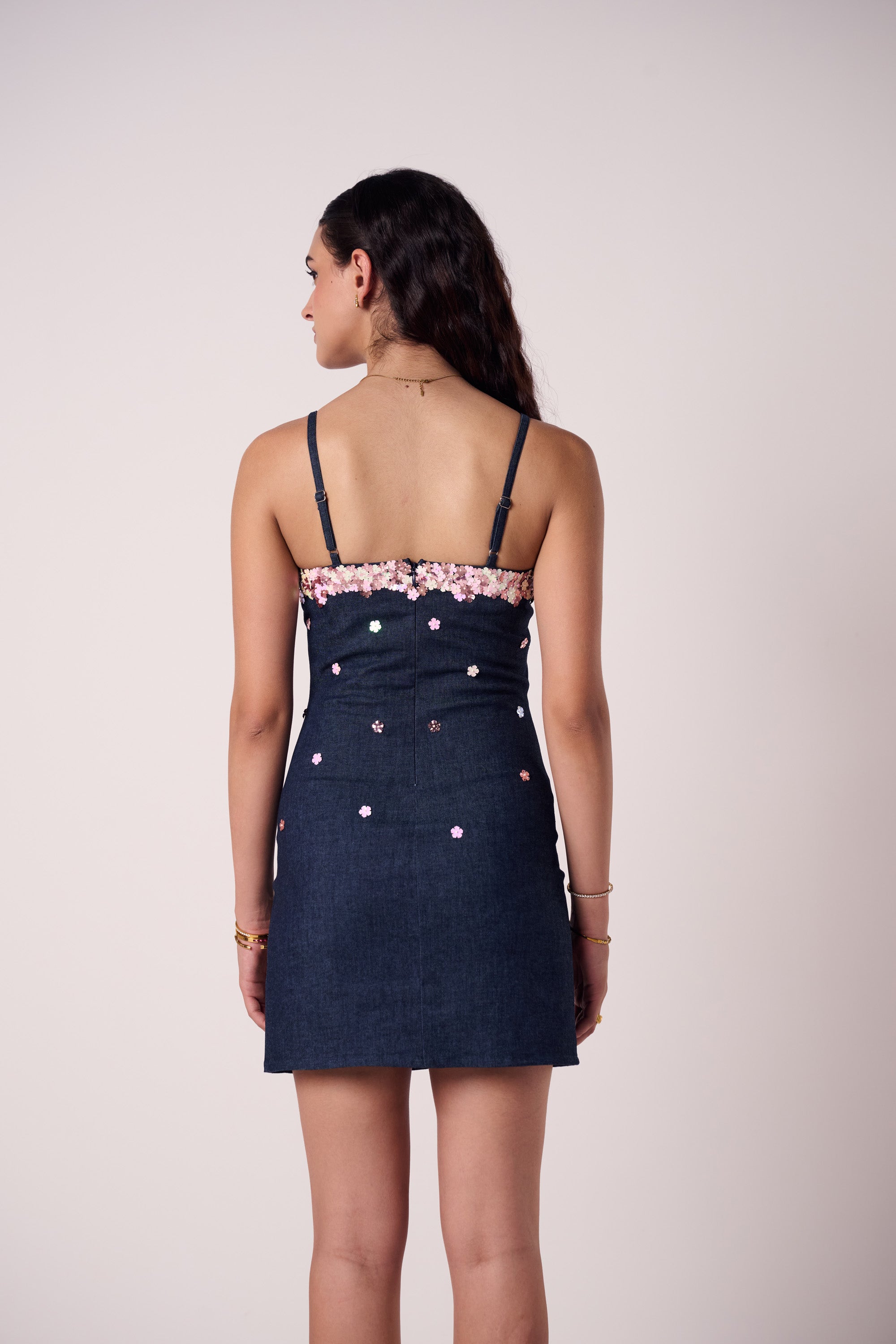 Blossom Denim Dress