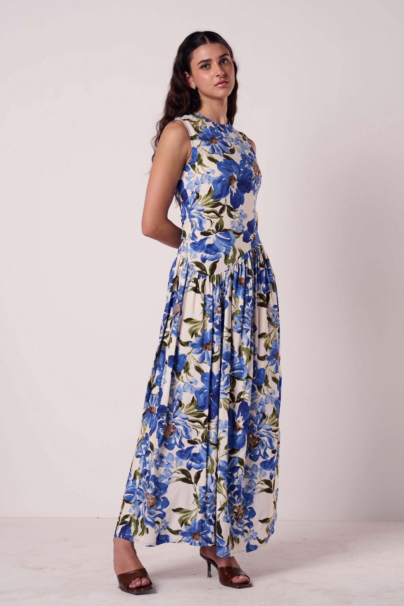 Sapphire Bloom Maxi