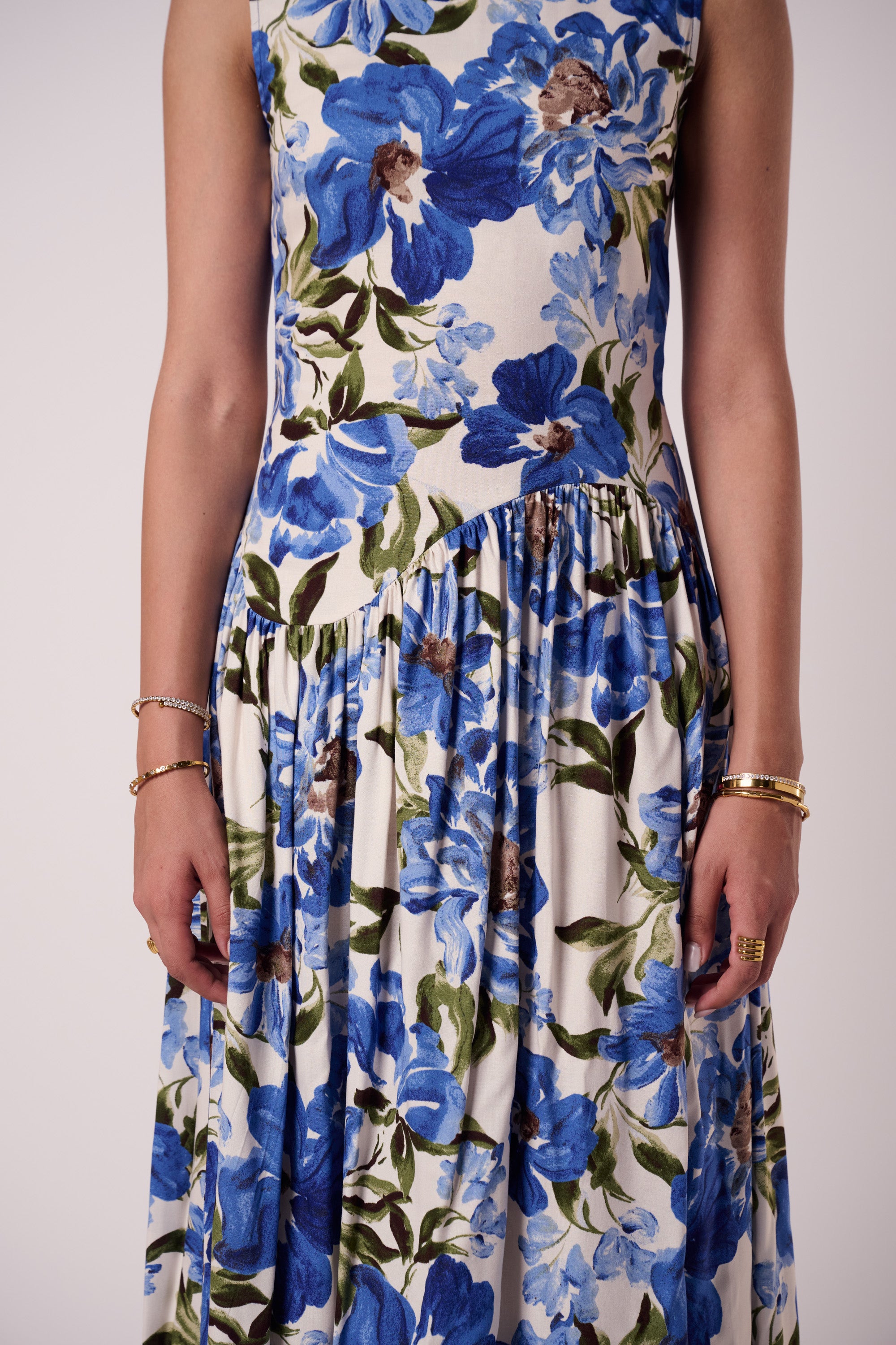 Sapphire Bloom Maxi