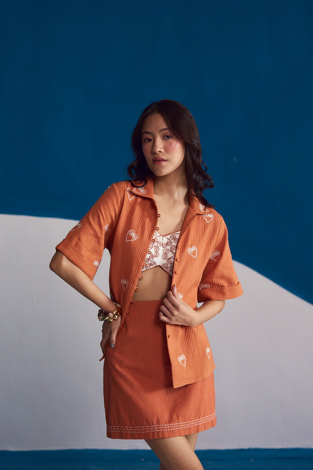 Terra Heart 3-Piece Co-Ord Set