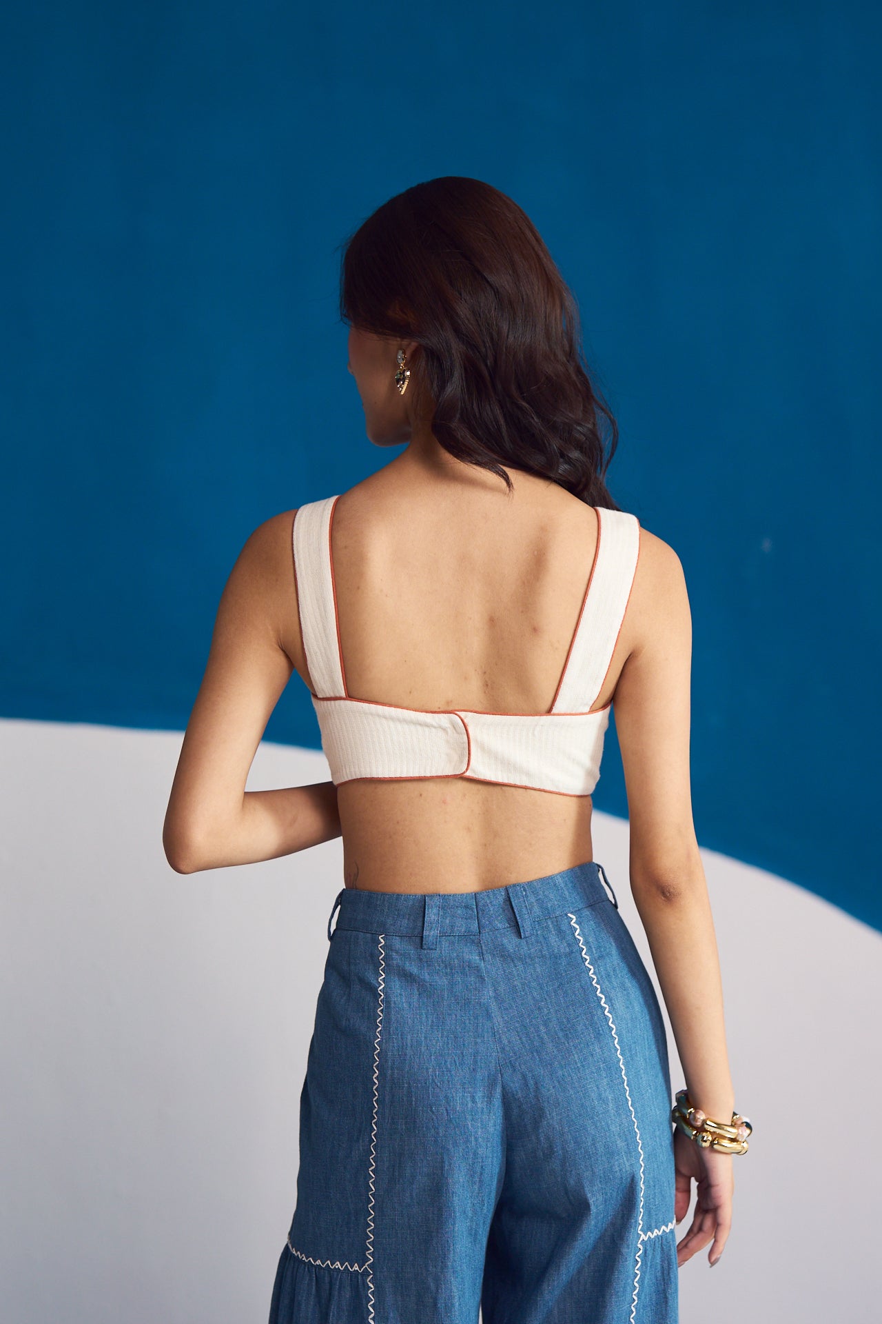 Sahara Embroidered Sweetheart Bralette