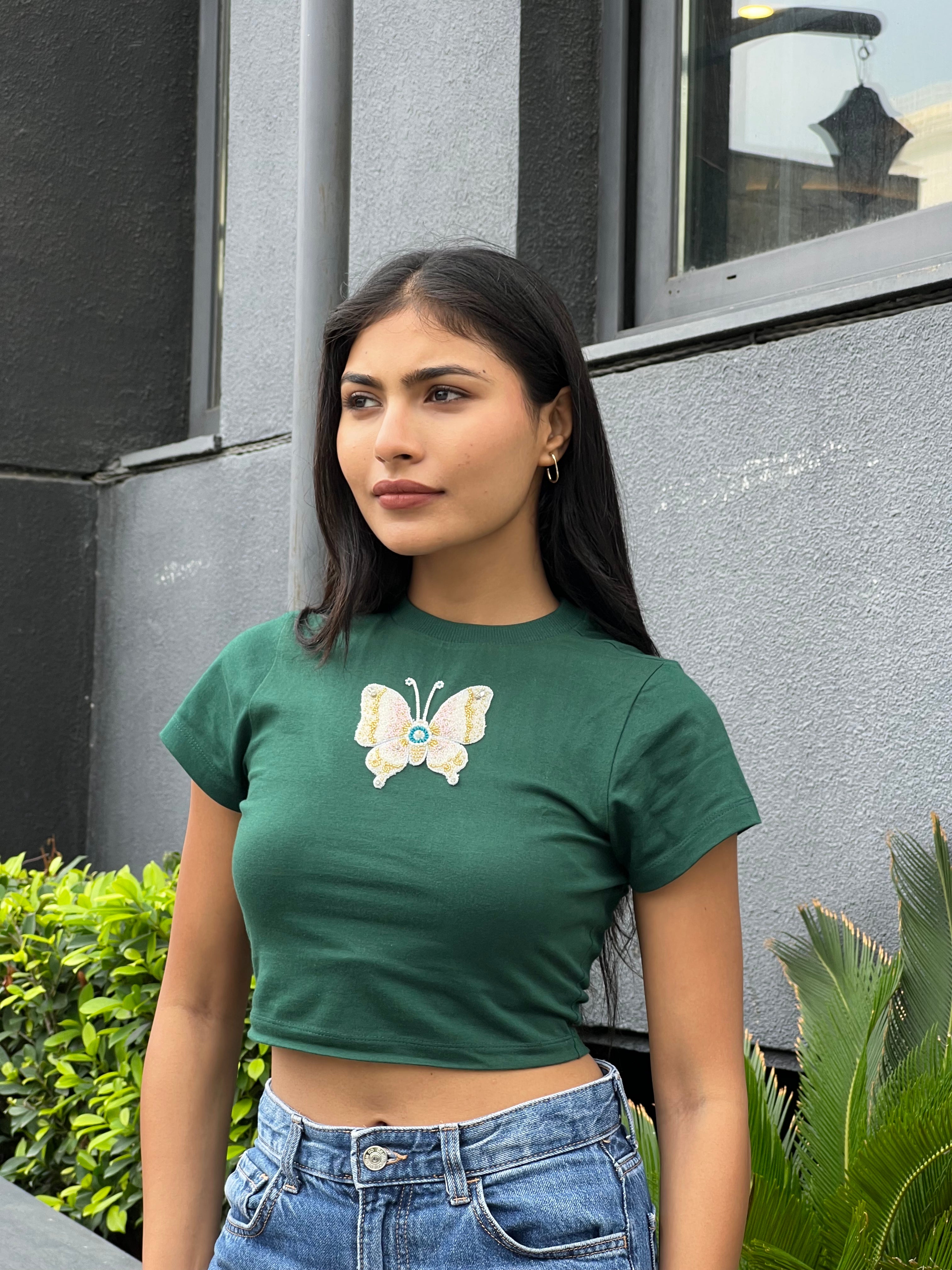 Butterfly Baby Tee
