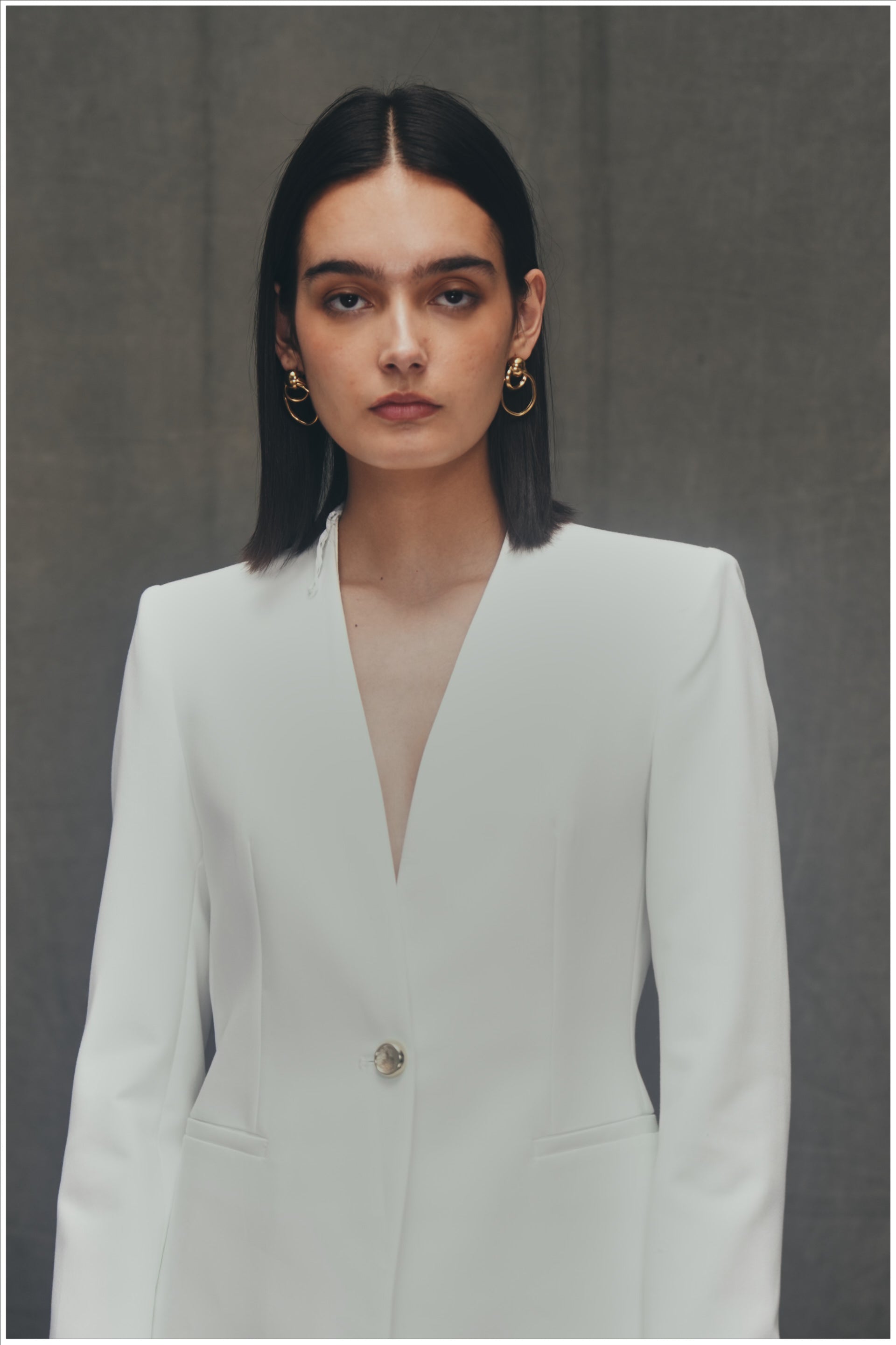 The Power White Blazer