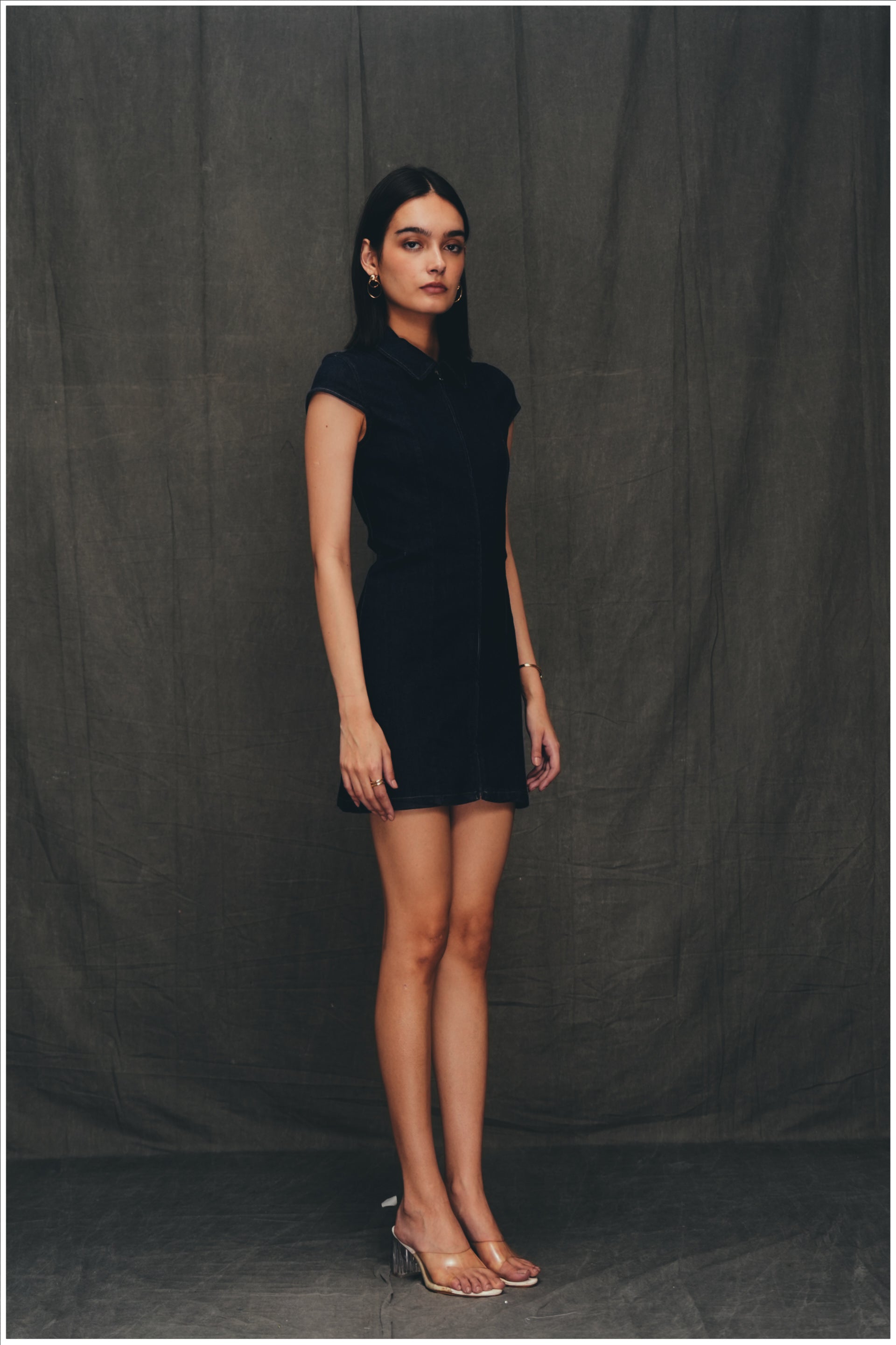 The After Hours Denim Dress