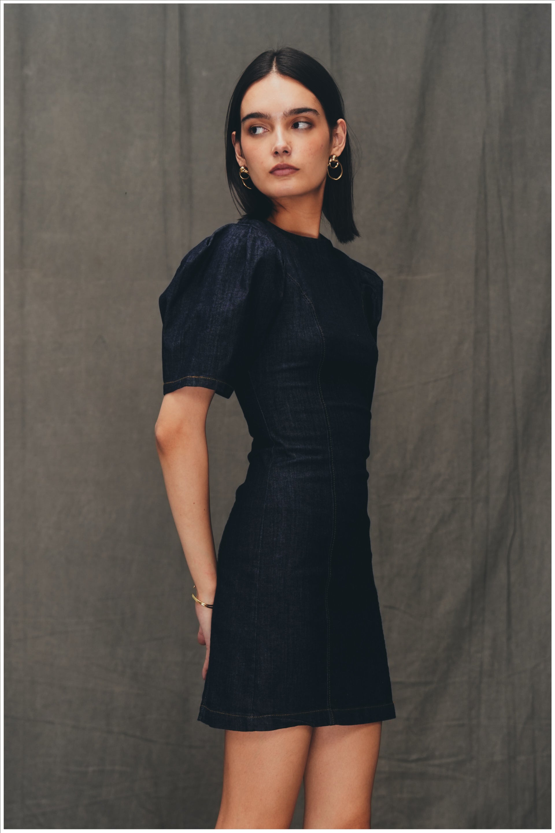 The Power Denim Dress