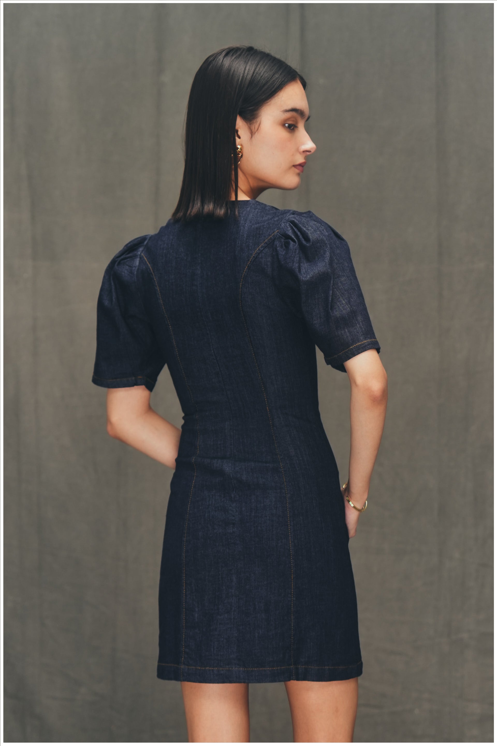 The Power Denim Dress