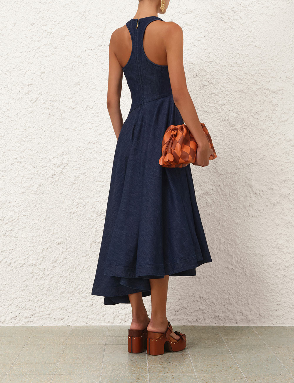 Denim Midi Flow