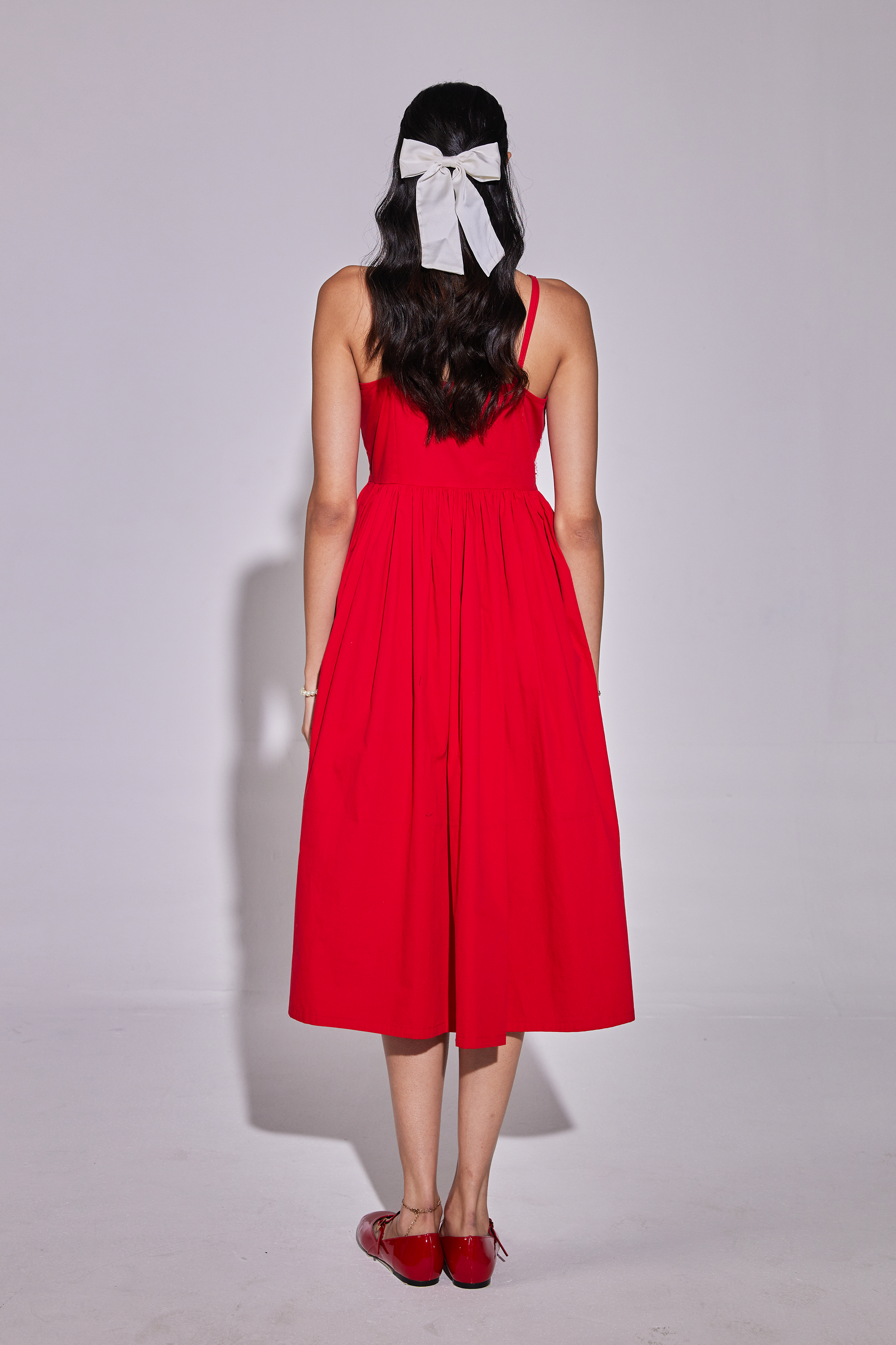 The Scarlet Blossom Dress